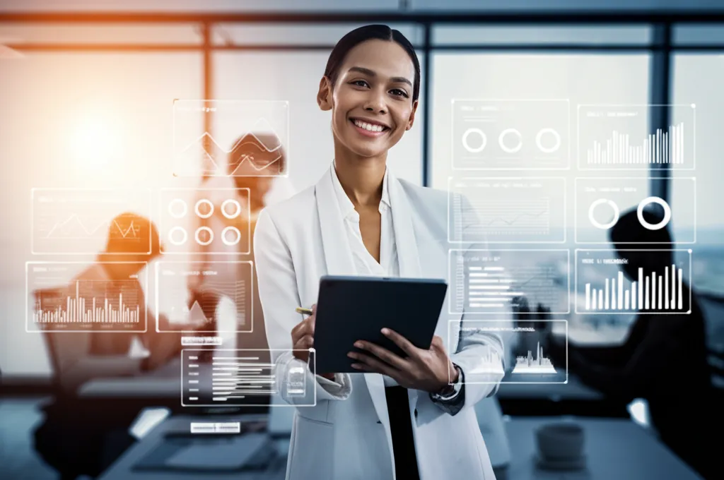 Femme professionnelle directrice